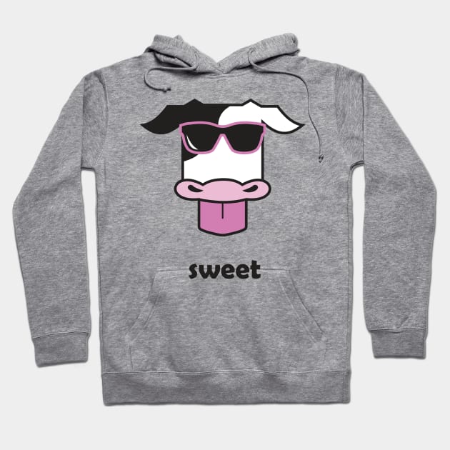 Sweet Cow Hoodie by Jon McBrine